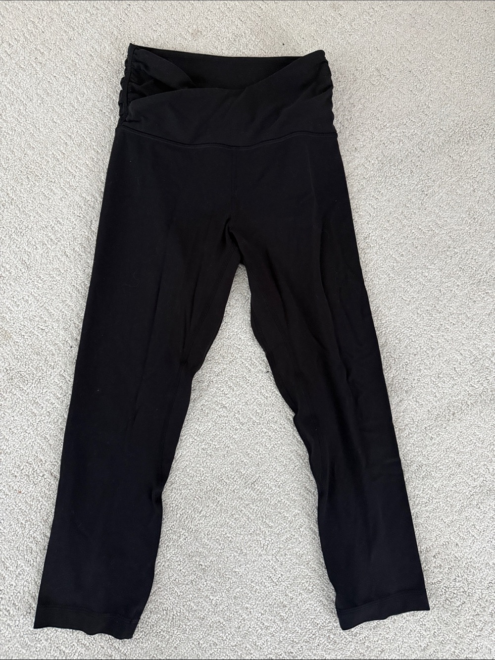 Women's Lululemon align black High-Waist Crisscross Yoga Leggings
